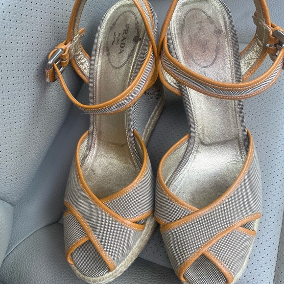 Prada Milano Espadrille wedges - Picture 8 of 8